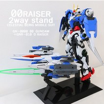 PG 더블오라이저 건담 스탠드 베이스 호환용, 블랙