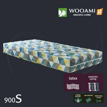 [우아미샵] Cozy Scan 라텍스독립 매트리스 900싱글S