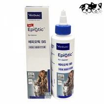 버박 에피오틱 SIS 귀세정제 125ml (반려동물용)강아지 귀관리 개용품 애견용품 애완용품, 본상품