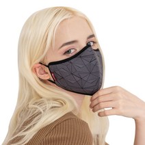 루미안 패션 항균 비말차단 필터교체형 방한용 5G 연예인마스크, 네이비블루