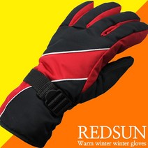 코리아 팡팡샵 레드썬 방한 방수 장갑 오토바이 스키 등산 토시