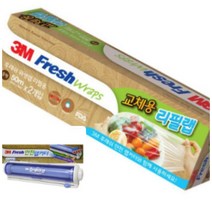 위월천 3M 후레쉬 랩 리필 2개입 주방랩 업소용랩 음식랩