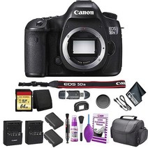 캐논 DSLR카메라 Canon EOS 5DS 디지털 SLR 카메라바디만 64GB 메모리 카드 2장 + 운반 케이스 예비 배터리 등 부속 115706
