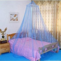 여아캐노피 아기침대 꾸미기 사무실 여름 모기장 집 싱글 더블 킹 미지 곤충 플라이 그물, 푸른