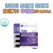 종근당 초임계 RTG 오메가3 루테인 지아잔틴 EPADHA, 1개