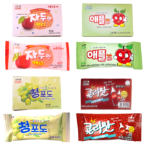 선미식품 애플 자두 청포도 콜라 사과 샤인머스캣 캔디 젤리, 청포도 1개