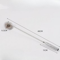 잡초 호미 제초 제거 제초용 괭이 선호미 1+1, 단일사이즈, 해바라기 360도 제초기(40cm)