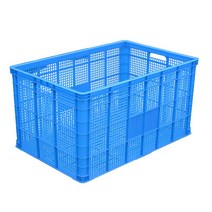 사과박스 배 플라스틱 상자 계육 의류 물류 대형 화물, 680 바스켓 외경 675x485x400하얀색
