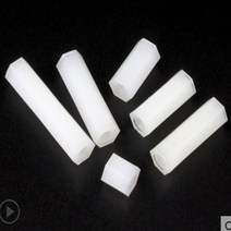 20-50pcs 여성 나일론 standoff M2 M2.5 M3 M4 x L 흰색 검정 pcb Standoff 스페이서 열 플라스틱 간격 나사, [02] m4 20pcs, [01] white, [06] 40mm