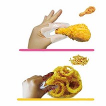 손가락비닐장갑 핑거냅 일회용비닐장갑 핑거넵 30매, 1