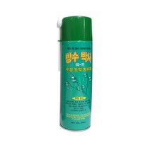 홀스파워 외벽 수성 도막 스프레이방수제 옥상 내벽 보수 550ml, 녹색, 1개