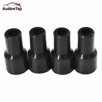점화 코일4pcs 코일 점화 플러그 캡 커넥터 팁 커버 고무 90919-11009 Toyota YARIS VIOS CAMRY Car Access, 한개옵션0