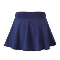 테니스스커트 스포츠 스커트 운동 이너 치어 리더 액티브 러닝 테니스 치어리더 스커트테니스, dark blue+L