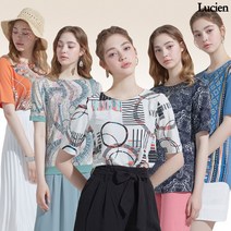 루시앙 루시앙 여성 썸머 아트 블라우스 (SD04616)