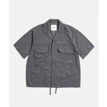 ESPIONAGE Utility S/S Shirts Jacket Charcoal