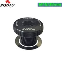 크랭크암 자전거 크랭크 나사 18mm 30mm 알루미늄 합금 나사 자전거 크랭크 세트 암 고정 볼트 개스킷 와셔 포함 for-sram nx-gx-xx1-eagle