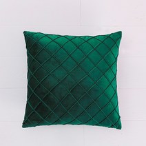 벨벳 쿠션커버 쇼파 거실 인테리어 쿠션 (솜포함), 노란색, 45cm*45cm심지를 품다