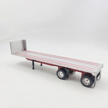 모형트레일러 다이캐스트 자동차모형45cm 다이 캐스트 1:32 스케일 트럭 모델 완구 수정 장면 액세서리 트, 02 39cm