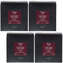 Dammann Earl Grey Yin Zhen 다만프레르 얼그레이 홍차 50티백 4팩 (총 200크리스탈티백)