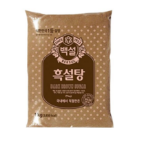 백설 흑설탕, 8개, 1kg