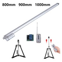 12v 선형 액추에이터 800mm 900mm 1000mm 스트로크 rf 원격 제어 금속 기어 선형 모터 창 도어 열기, 초당 300n 30mm