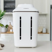 쌀벌레 없애는 무선 한샘 진공 쌀통 20kg, 화이트