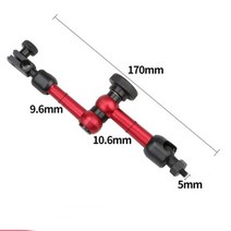 측량 미세 조정 가능한 마그네틱베이스 범용 대형 다이얼 테스트 표시기 게이지 장비 보정용 마그네틱 스, 07 보라색