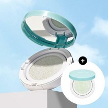 (당일도착)브링그린 티트리시카 톤업선쿠션 리필기획(본품+리필증정), 15g+리필