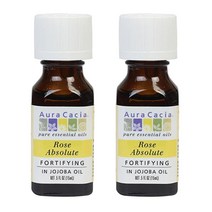 AURA CACIA 아우라카시아 로즈 앱솔루트 인 호호바 오일 14ml 2팩