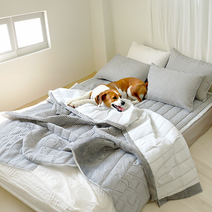 이부자리 체크 여름 차렵 이불