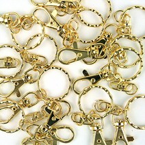 대용량 열쇠고리무늬링8자고리B벌크 약500개 약7cm, 은색