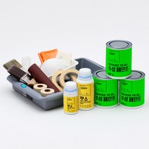 노네임 프리미엄 수성페인트 방문 리폼세트(반광), 방문 5~6개, white.1000