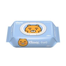 [포인트업]크리넥스 라이언 물티슈 캡형 80매 X 1EA