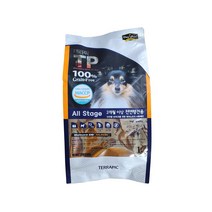 데이스포 테라픽 올스테이지 전연령 강아지 저알러지 가수분해 반려견 펫 사료 1kg 2kg 3kg 6kg, 연어, 1개