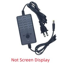 조정 가능한 전원 공급 장치 AC DC 220V 3V 5V 6V 9V 12 V 15V 1, 07 24V-36V 2A, 02 US