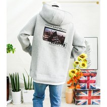 4XL 남성빅사이즈 프린팅 후드집업 네오프랜 자켓 후드점퍼