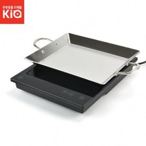 +[복스마켓]+_스텐사각팬 곱창 볶음 통삼중 인덕션겸용 순대 철판 포장마차 토스트 호떡 화사 손잡이 요리+[BOKS_MARKET]+, 스텐삼중 사각볶음팬-대