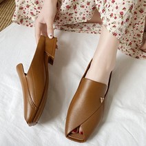 헌터 스퀘어 사각코 유니크 오픈토 봄 여름 가을 데일리 신발 로우힐 뮬힐 빈티지 캐주얼 청키 통굽 블로퍼 20대 여자 직장인 사무실 실내화 키높이 뮬 슬리퍼 4cm
