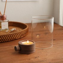 아트박스/글라스코 인테리어 감성 우드캔들, 본품