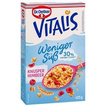 Dr Oetker 닥터오트커 비탈리스 시리얼 저당 크런치 라즈베리 425g