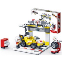 5살 6살 7살 8살 9살 남아 생일 선물 자동차 수리 타이어 검사장, 단일