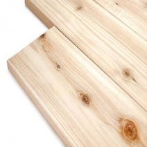아이베란다 편백나무 원목 목재재단 선반 방부목 목재 나무, 통원목 10x80x590mm