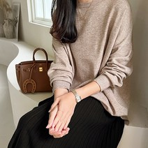 걸스데일리/[Muse12]펀칭 루즈핏 니트