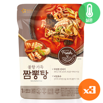 아워홈 불향가득 짬뽕탕 400g x3개 즉석국 즉석탕