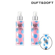 더프트앤도프트 파인 프라그란스 헤어 앤 바디미스트 150ml 2개 + 소피소피 핸드겔 30ml, 바디미스트 베이비소피 + 소피소피 핸드겔 30ml, +베이비소피