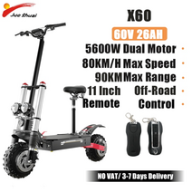 13 오프로드 전기 스쿠터 성인 60v 6000w 듀얼 모터 e 스쿠터 40ah 리튬 배터리 130km 범위 trotinette électrique, 협력사, 5600w 60v 26ah