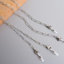얼루어 써지컬 클립 체인 안경줄 선글라스줄 마스크 줄 목걸이 스트랩 변색 알레르기 걱정NO !!