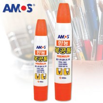 아모스 목공풀 36ml/아모스만능목공풀/접착제/본드/양면목공풀/시공용본드/아모스풀/목재용풀, 아모스만능목공풀_36ml(1개입)