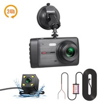 차량용블랙박스 1채널 2채널 스마트폰연동 24h 비디오 레코더 4 0 in ips hd, 후면 카메라로 24시간, 32g tf 카드