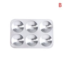 월드직구센터 모형 diy키트 금속 그림 모델 혼합 색상 트레이 페인트 팔레트 색칠 도구, b